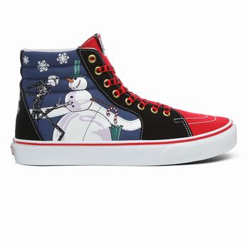 Férfi Vans x Disney SK8-Hi Magasszárú Cipő VA4928305 Christmastown/Nightmare